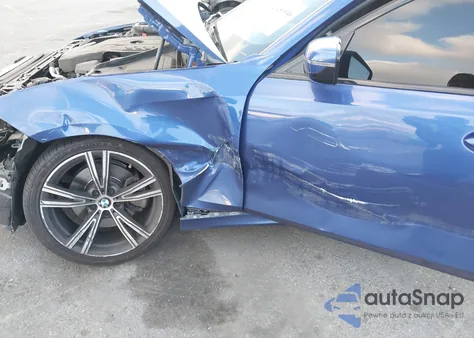 2022 BMW 330I из США, поврежденный, VIN 3MW5R1J06N8C22729